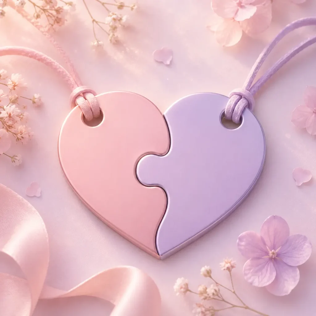 soulmate calculator showing two names matched into a heart
